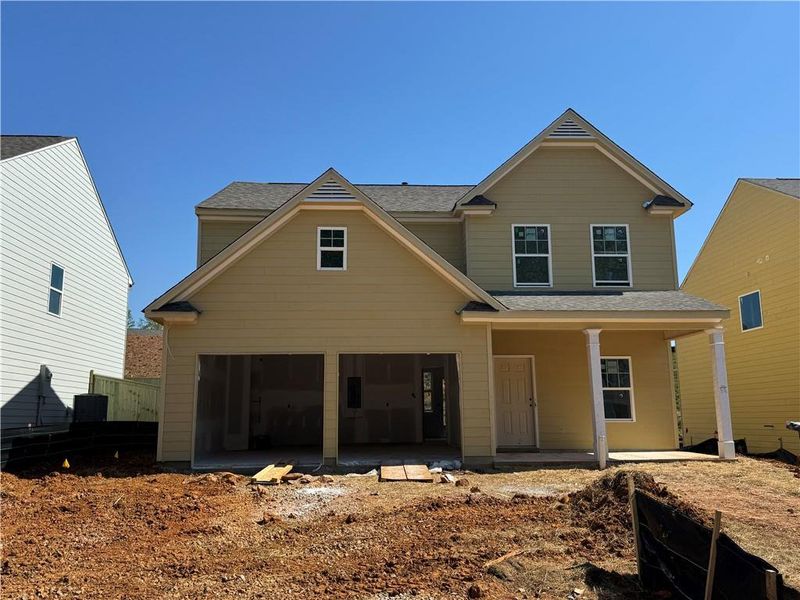 In-progress construction of a new home in The Reserve at Willow Oaks, Canton, GA (Image 17).