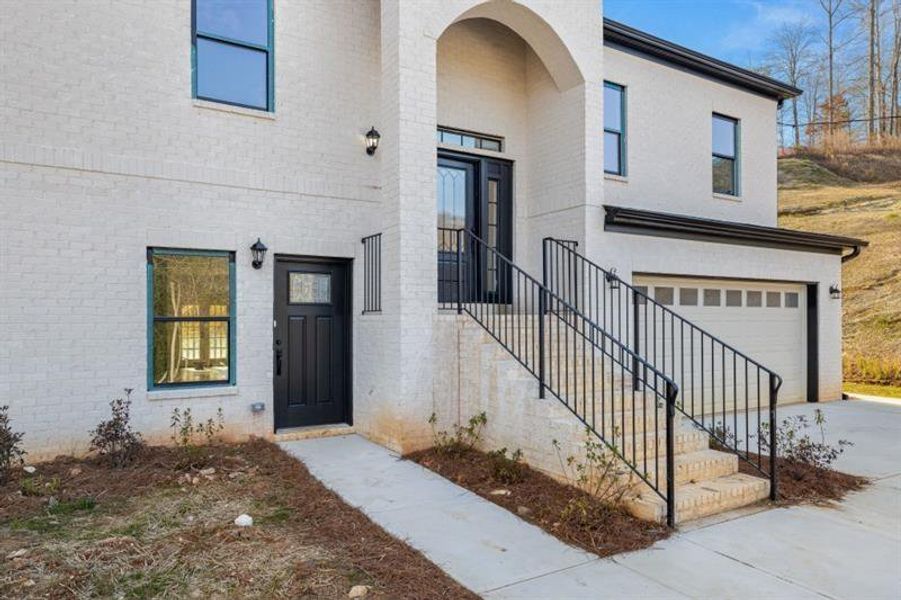 Exterior details and patio area of a home in , Snellville (Image 19).