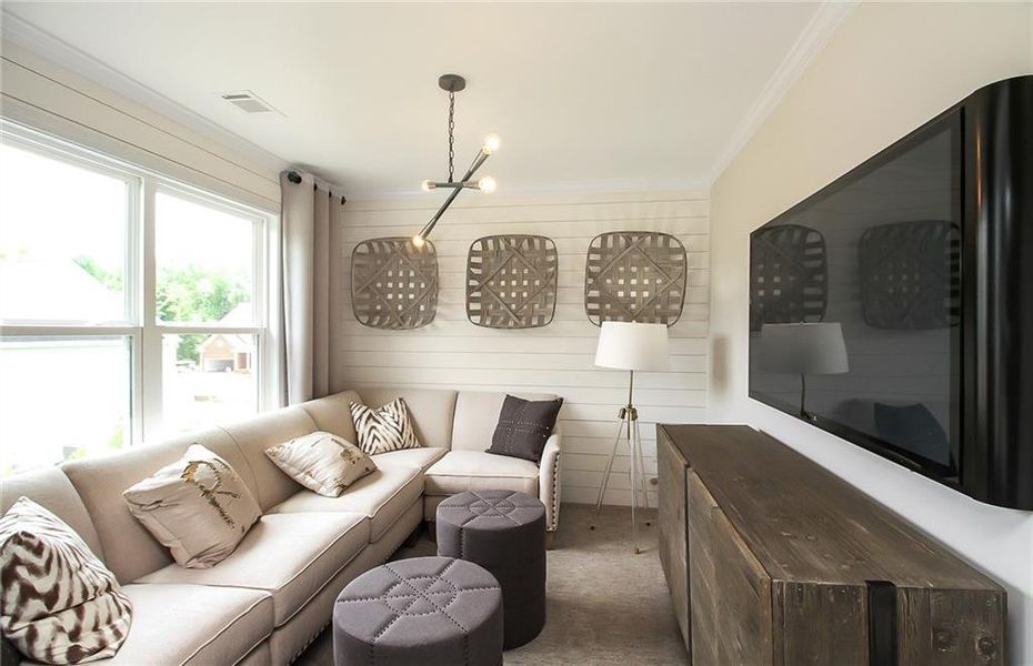 Furnished interior view inside a new home in Arden, Cumming (Image 11).