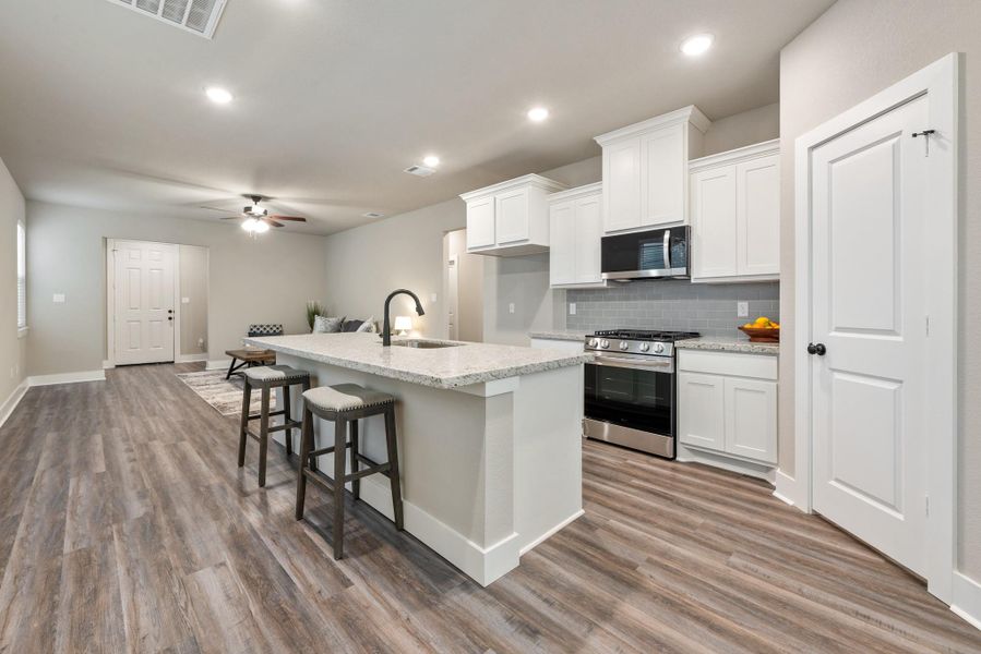 Furnished interior view inside a new home in , College Station (Image 30).