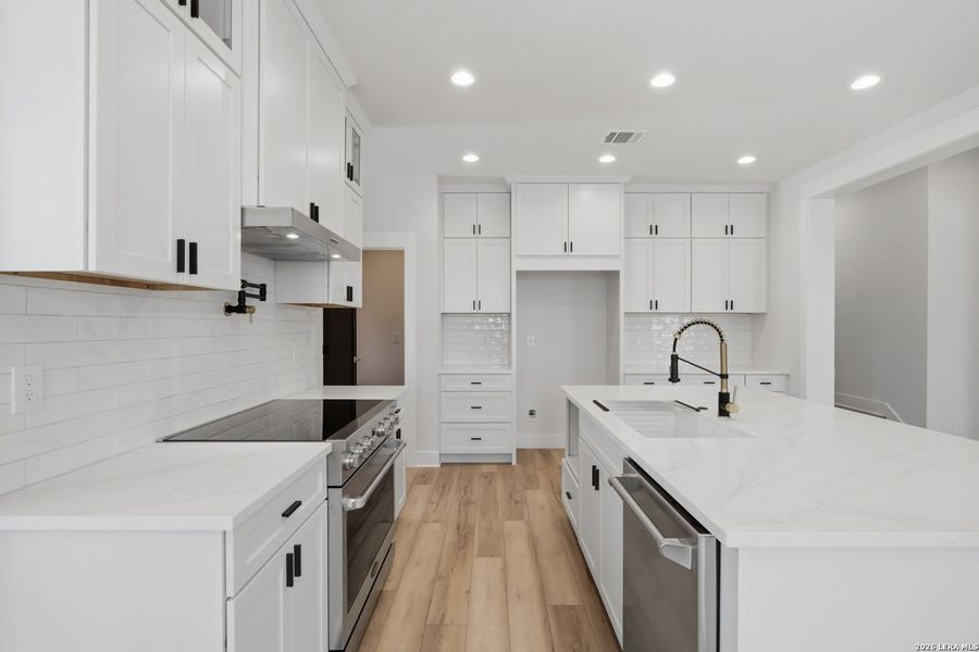 Furnished interior view inside a new home in , Spring Branch (Image 13).