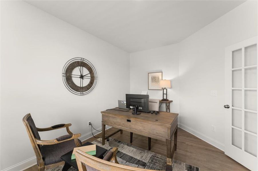 Furnished interior view inside a new home in , Canton (Image 33). Furnished interior view inside a new home in , Canton (Image 33).