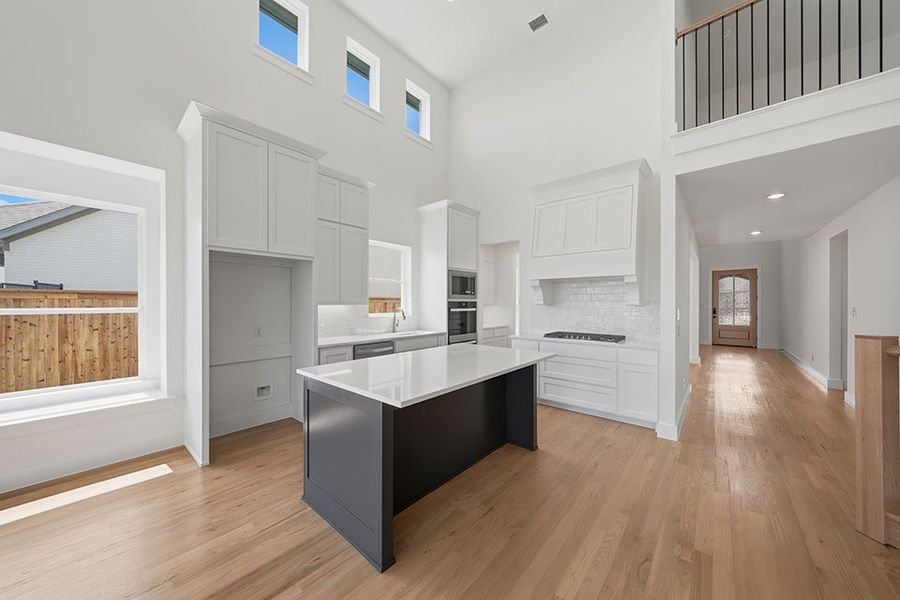 Furnished interior view inside a new home in Brookhollow West, Prosper (Image 10).