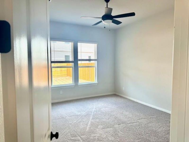 Spacious, unfurnished interior of a new home in Heritage, Dripping Springs (Image 23). Spacious, unfurnished interior of a new home in Heritage, Dripping Springs (Image 23).
