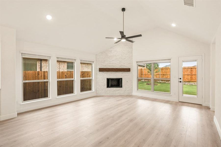 Spacious, unfurnished interior of a new home in West Crossing, Anna (Image 26). Spacious, unfurnished interior of a new home in West Crossing, Anna (Image 26).