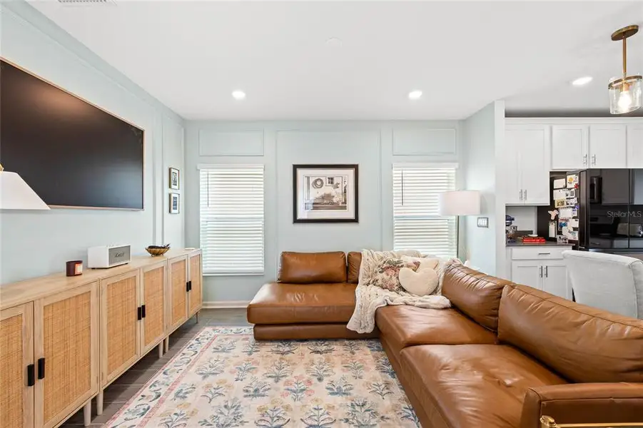 Furnished interior view inside a new home in Wellness Ridge, Clermont (Image 18).