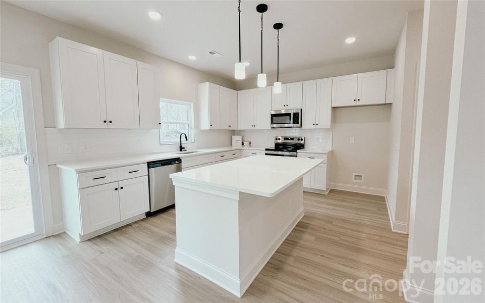 Furnished interior view inside a new home in , Harrisburg (Image 6).