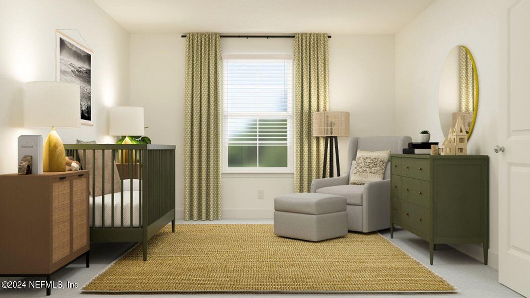 Furnished interior view inside a new home in , St. Augustine (Image 9).