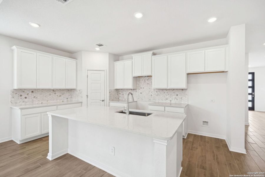 Furnished interior view inside a new home in Carmel Ranch, Schertz (Image 18).