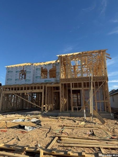 In-progress construction of a new home in Summerlin, San Antonio, TX (Image 6). In-progress construction of a new home in Summerlin, San Antonio, TX (Image 6).