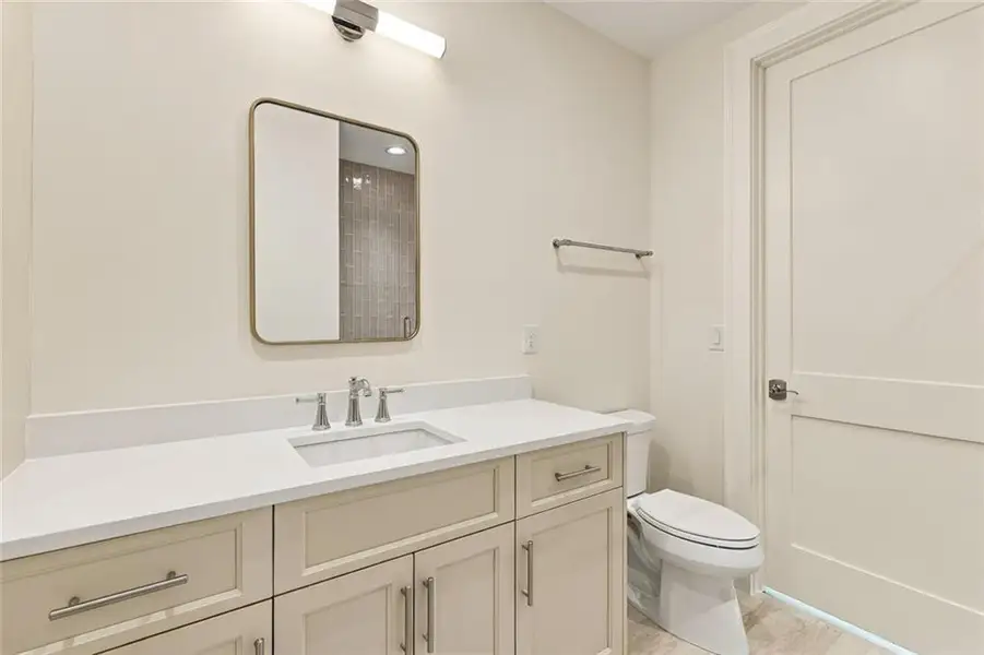 Furnished interior view inside a new home in , Sandy Springs (Image 46).