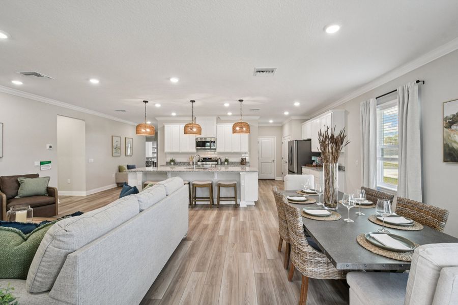 Furnished interior view inside a new home in Palm Coast, Palm Coast (Image 26).