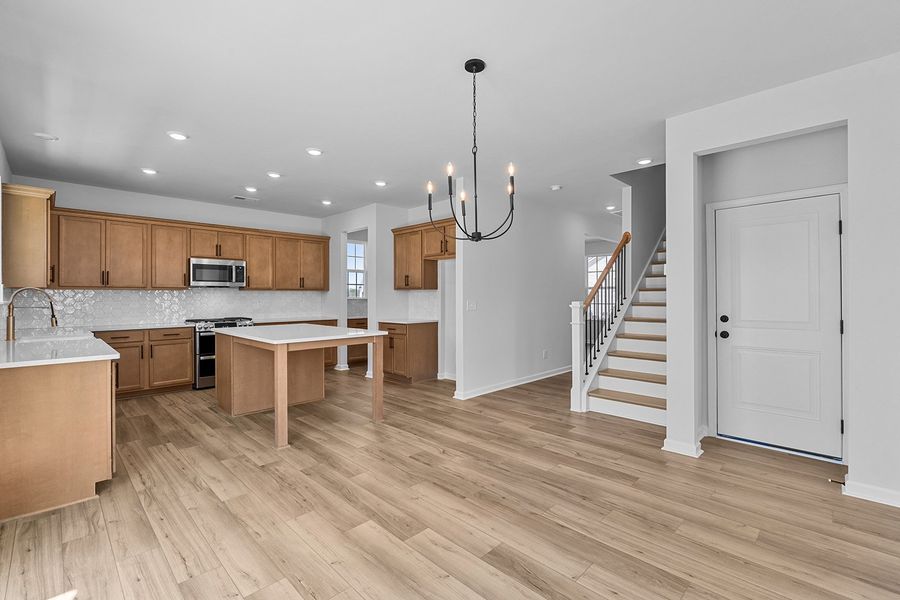Furnished interior view inside a new home in Fieldstone, Lexington (Image 8).