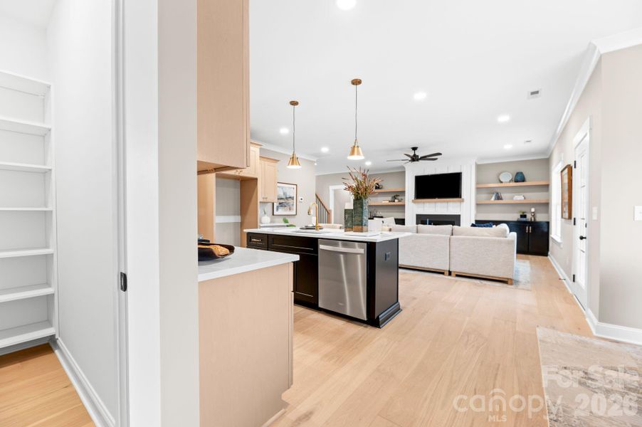 Furnished interior view inside a new home in , Lexington (Image 17).