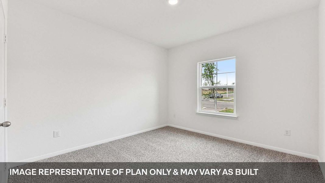 Spacious, unfurnished interior of a new home in Bar W Ranch, Leander (Image 10).