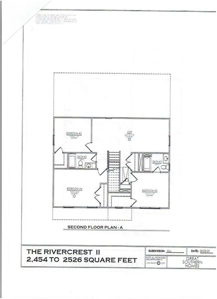 2D floor plan layout of this home in Edgefield, Loris, SC (Image 3).