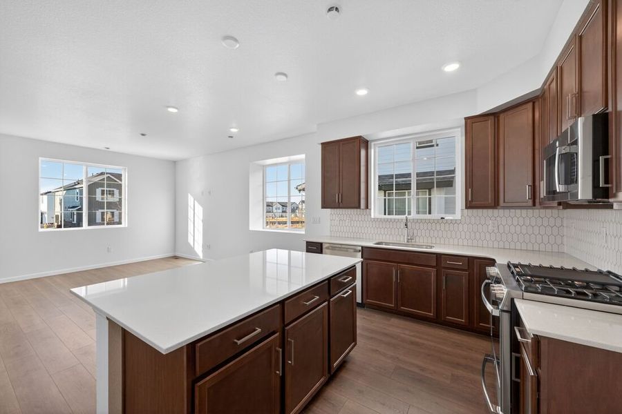 Furnished interior view inside a new home in Parterre, Thornton (Image 6).