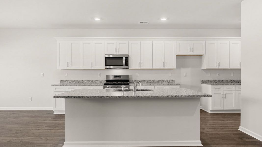 Furnished interior view inside a new home in Southwind Village, Evans (Image 4).