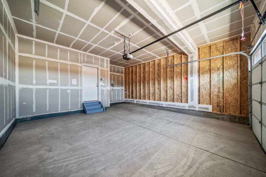 In-progress construction of a new home in Thompson River Ranch, Johnstown, CO (Image 33).