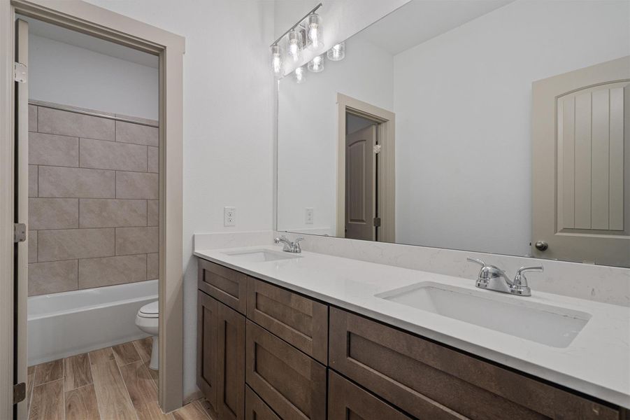 Furnished interior view inside a new home in , Pflugerville (Image 5).