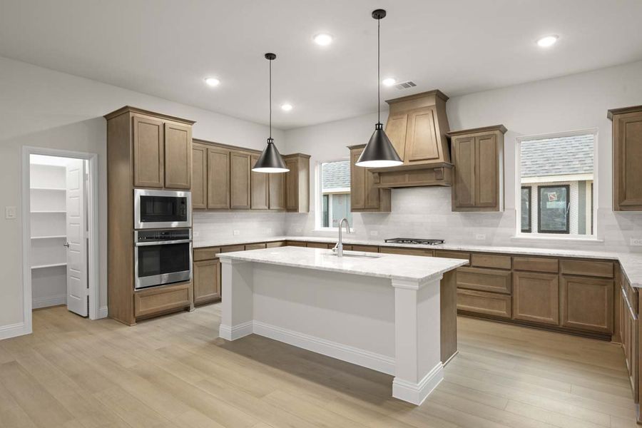 Furnished interior view inside a new home in Timberbrook, Justin (Image 7).