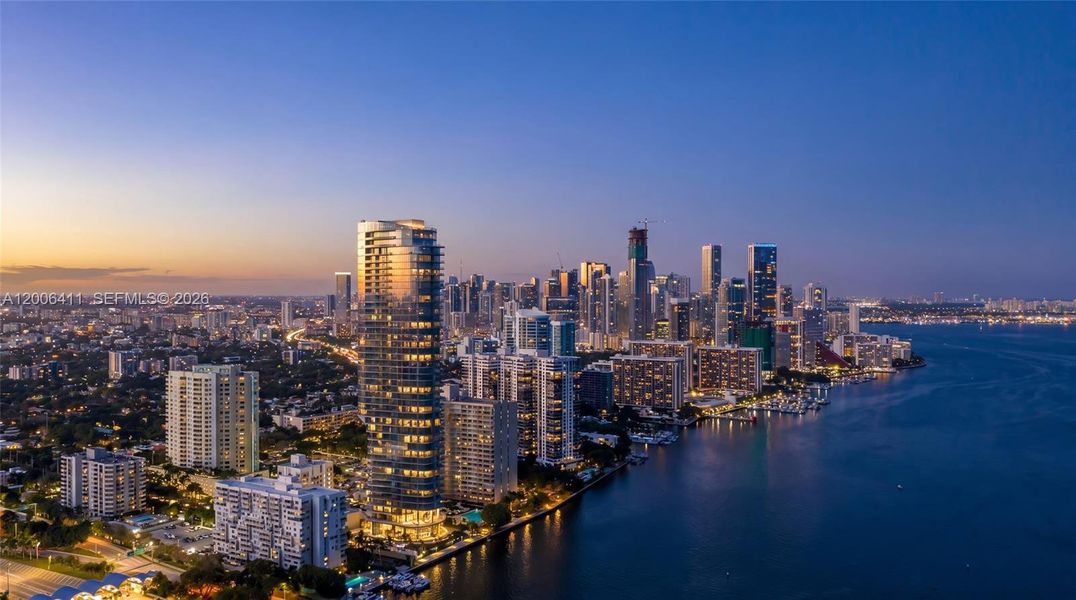 Condo located in Miami, FL showcasing its design and architecture (Image 30).
