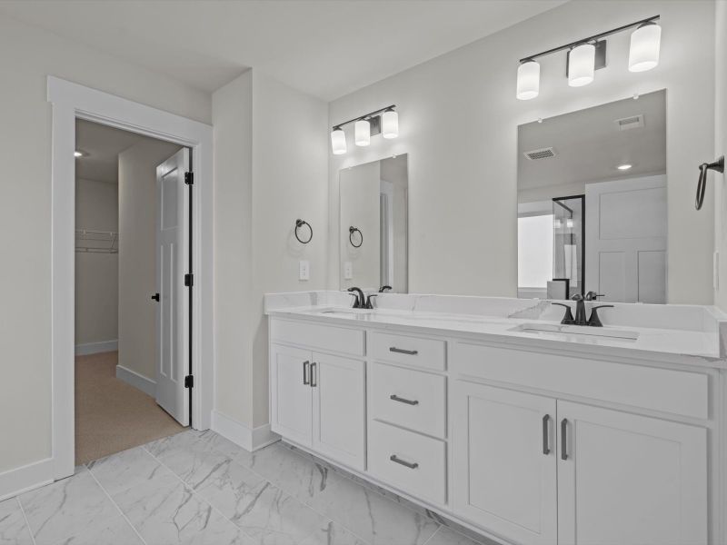 Furnished interior view inside a new home in Cedar Shoals - Signature Collection, Piedmont (Image 6).