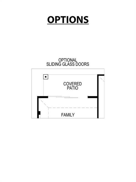2D floor plan layout of this home in La Frontera, Fort Worth, TX (Image 4).