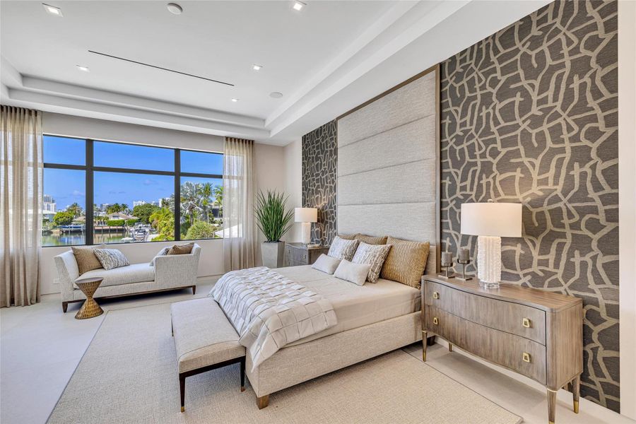 Furnished interior view inside a new home in , Fort Lauderdale (Image 10).