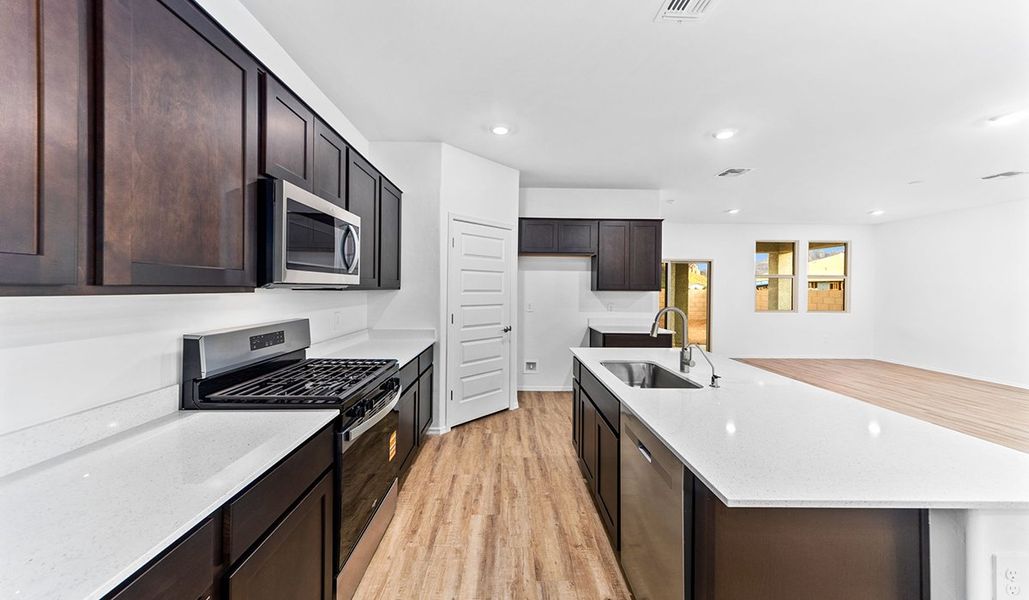 Furnished interior view inside a new home in Saguaro Bloom, Marana (Image 7). Furnished interior view inside a new home in Saguaro Bloom, Marana (Image 7).