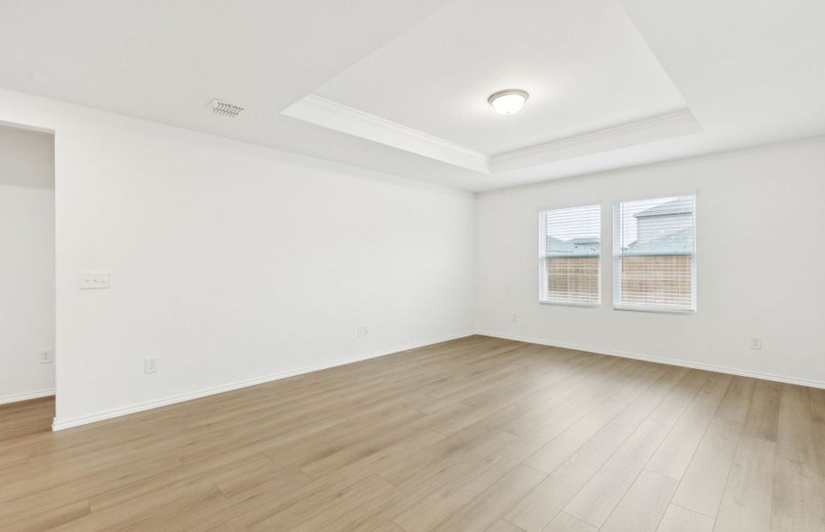 Representative unfurnished interior of a home built from the La Salle by Centex in Elizabeth Creek, Haslet (Image 18).