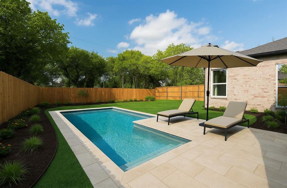 Digitally enhanced to show potential. Digitally enhanced to show potential.