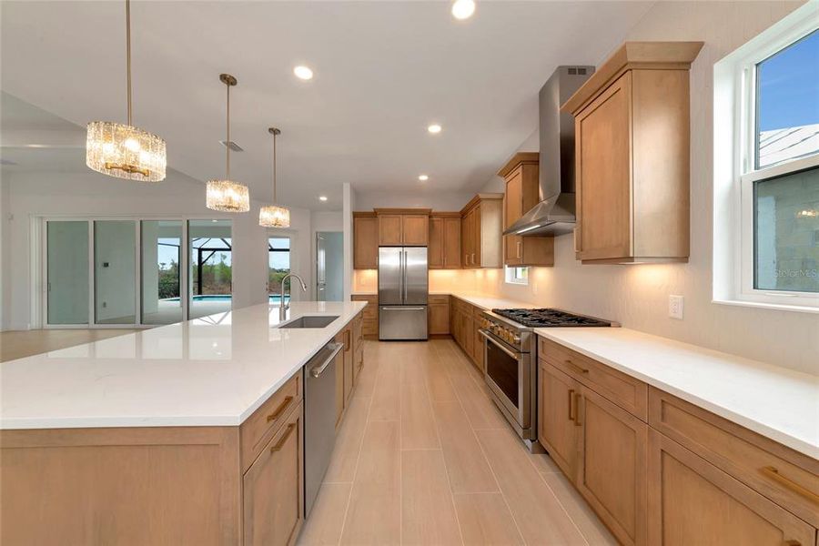 Furnished interior view inside a new home in , Sarasota (Image 9).