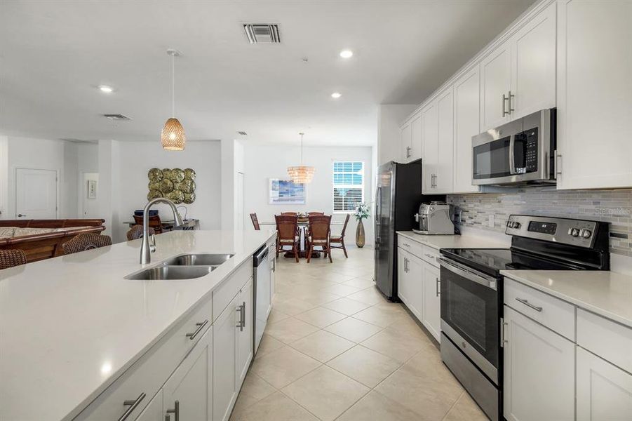 Furnished interior view inside a new home in , Punta Gorda (Image 14).
