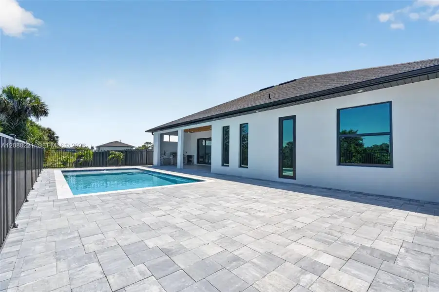 Exterior details and patio area of a home in , Cape Coral (Image 36). Exterior details and patio area of a home in , Cape Coral (Image 36).
