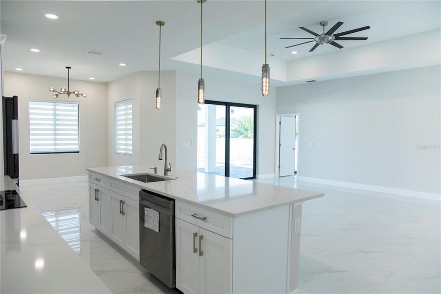 Furnished interior view inside a new home in , Cape Coral (Image 10).