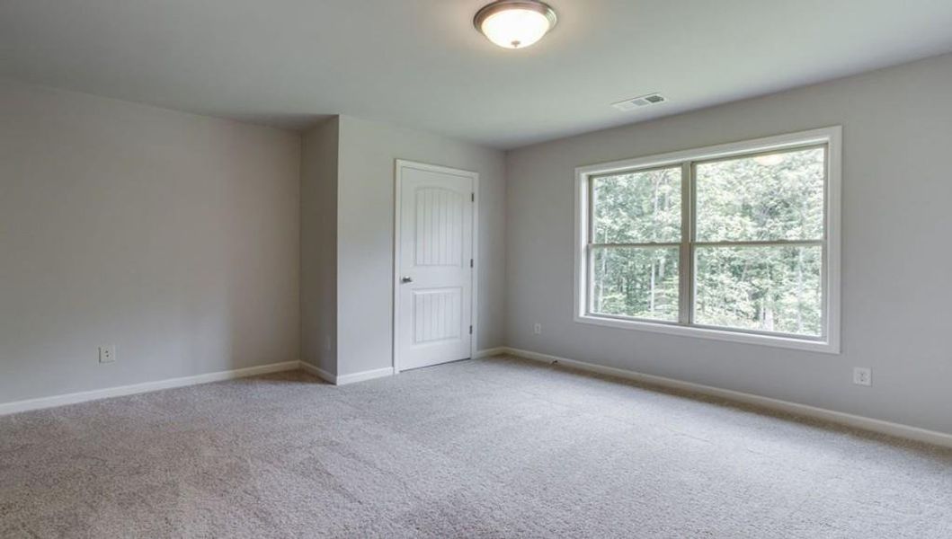 Spacious, unfurnished interior of a new home in Thalley Creek Estates, Cumming (Image 30). Spacious, unfurnished interior of a new home in Thalley Creek Estates, Cumming (Image 30).