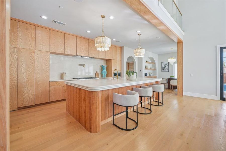 Furnished interior view inside a new home in , Dallas (Image 14). Furnished interior view inside a new home in , Dallas (Image 14).