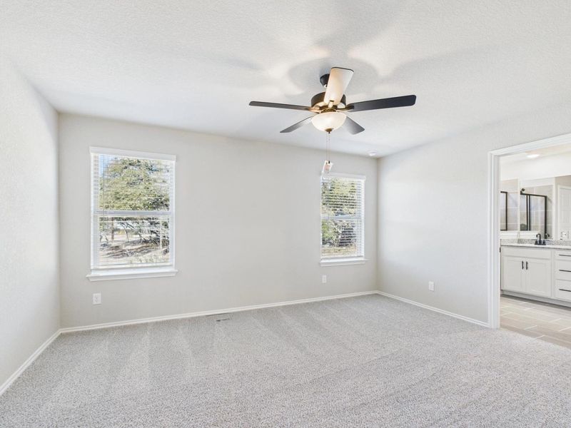 Representative unfurnished interior of a home built from the The Charlotte A by Davidson Homes LLC in Cedar Heights, San Antonio (Image 29).