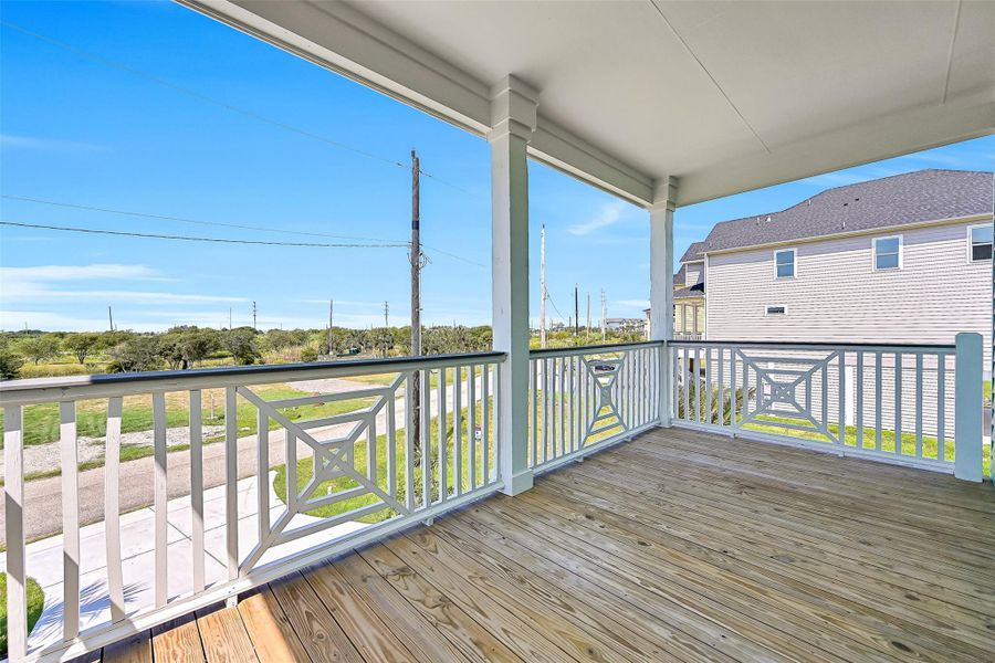 Exterior details and patio area of a home in , Galveston (Image 25). Exterior details and patio area of a home in , Galveston (Image 25).