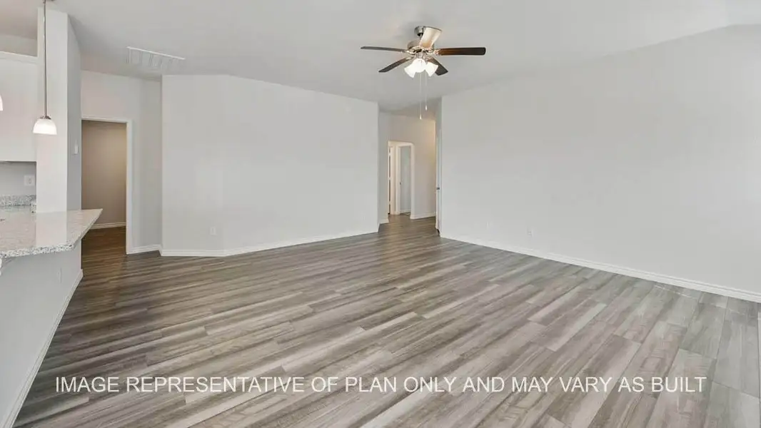Spacious, unfurnished interior of a new home in Southern Pointe, College Station (Image 7).