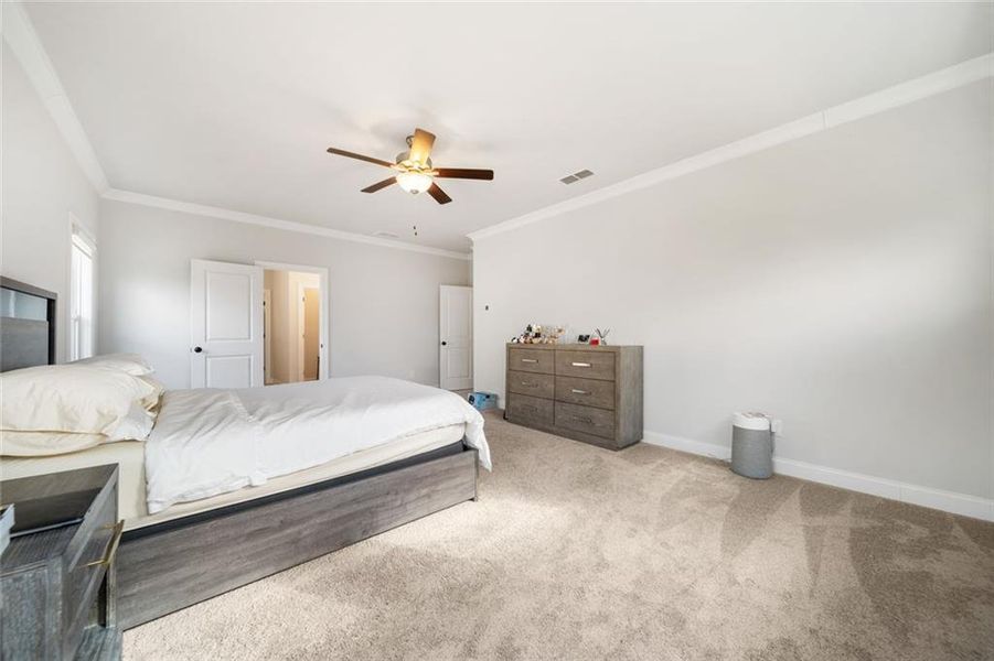 Furnished interior view inside a new home in , Buford (Image 30). Furnished interior view inside a new home in , Buford (Image 30).