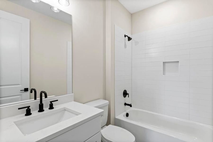 Furnished interior view inside a new home in Brizo, Santa Rosa Beach (Image 12).