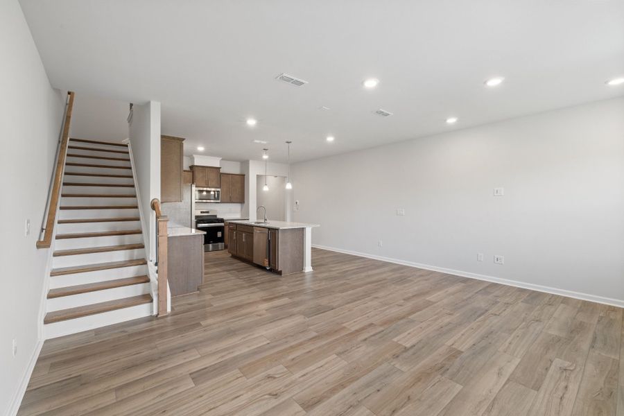Spacious, unfurnished interior of a new home in McConnell Ridge, McLeansville (Image 30).
