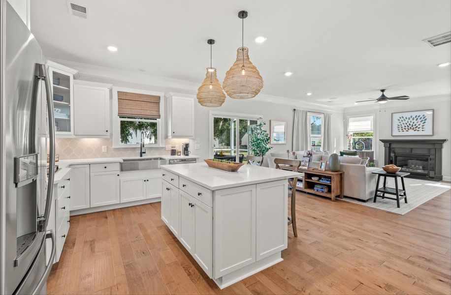 Furnished interior view inside a new home in Oakley Pointe, Moncks Corner (Image 9). Furnished interior view inside a new home in Oakley Pointe, Moncks Corner (Image 9).