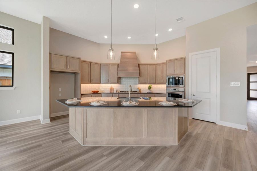 Furnished interior view inside a new home in , Magnolia (Image 11).