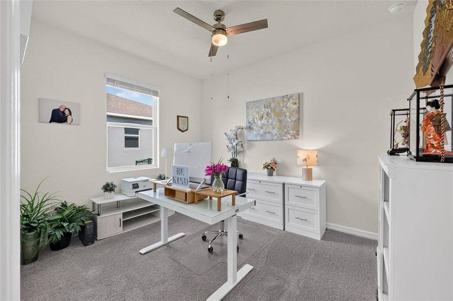 Furnished interior view inside a new home in JB Ranch, Ocala (Image 40).