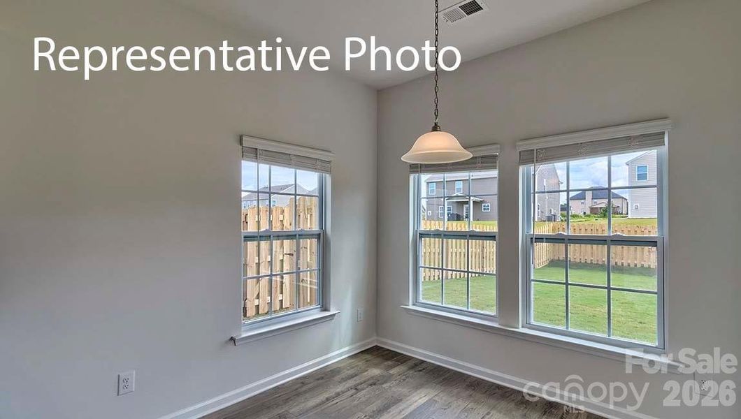 Spacious, unfurnished interior of a new home in Secrest Commons, Monroe (Image 9).