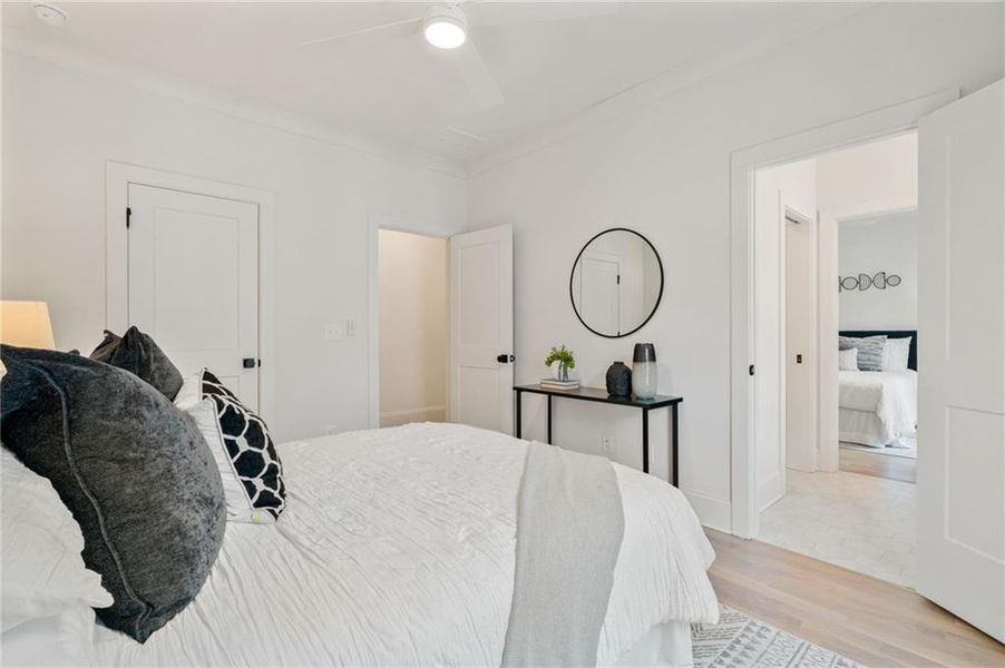 Furnished interior view inside a new home in Pendergrast Farm, Atlanta (Image 61).