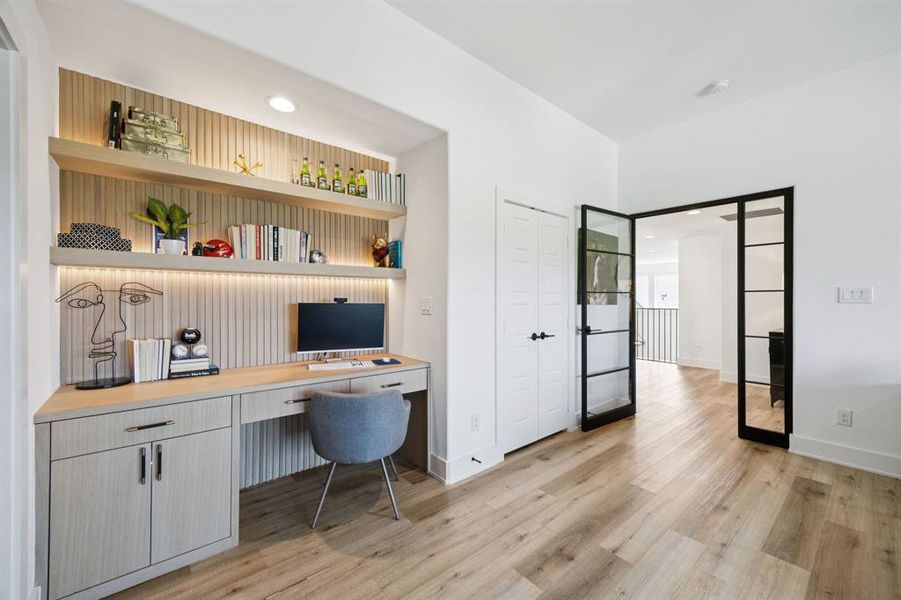 Furnished interior view inside a new home in , Prosper (Image 30). Furnished interior view inside a new home in , Prosper (Image 30).